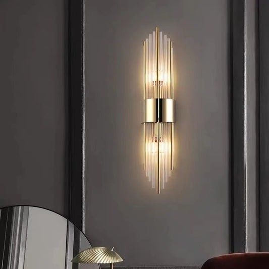 Modern Luxury LED Gold Lighting Wall Sconce