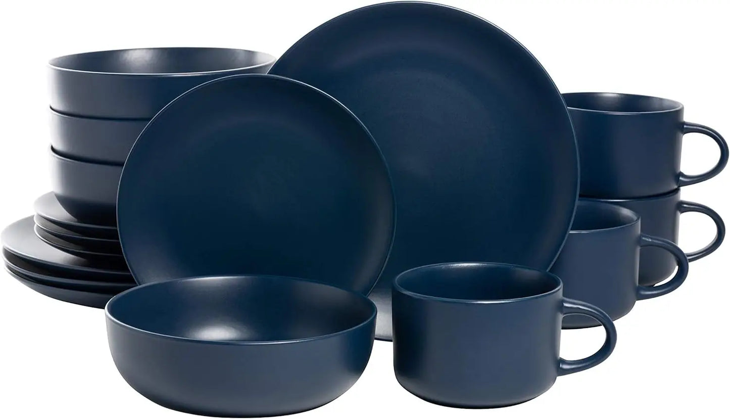 Matte Coupe Dinnerware Set
