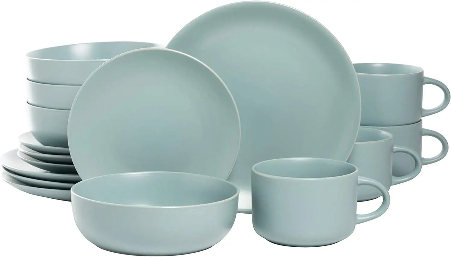 Matte Coupe Dinnerware Set