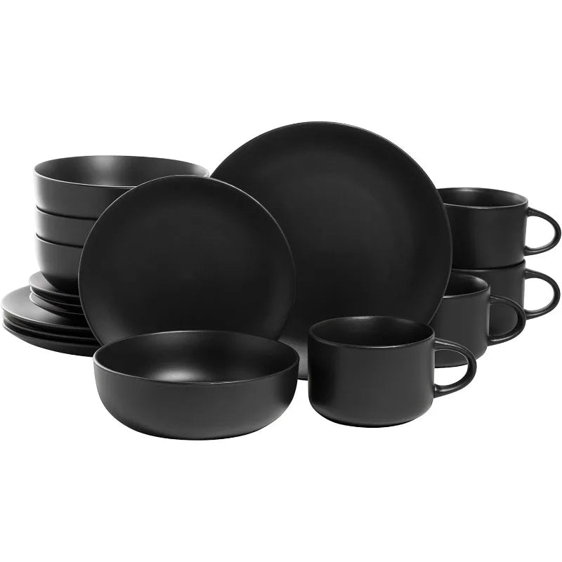 Matte Coupe Dinnerware Set