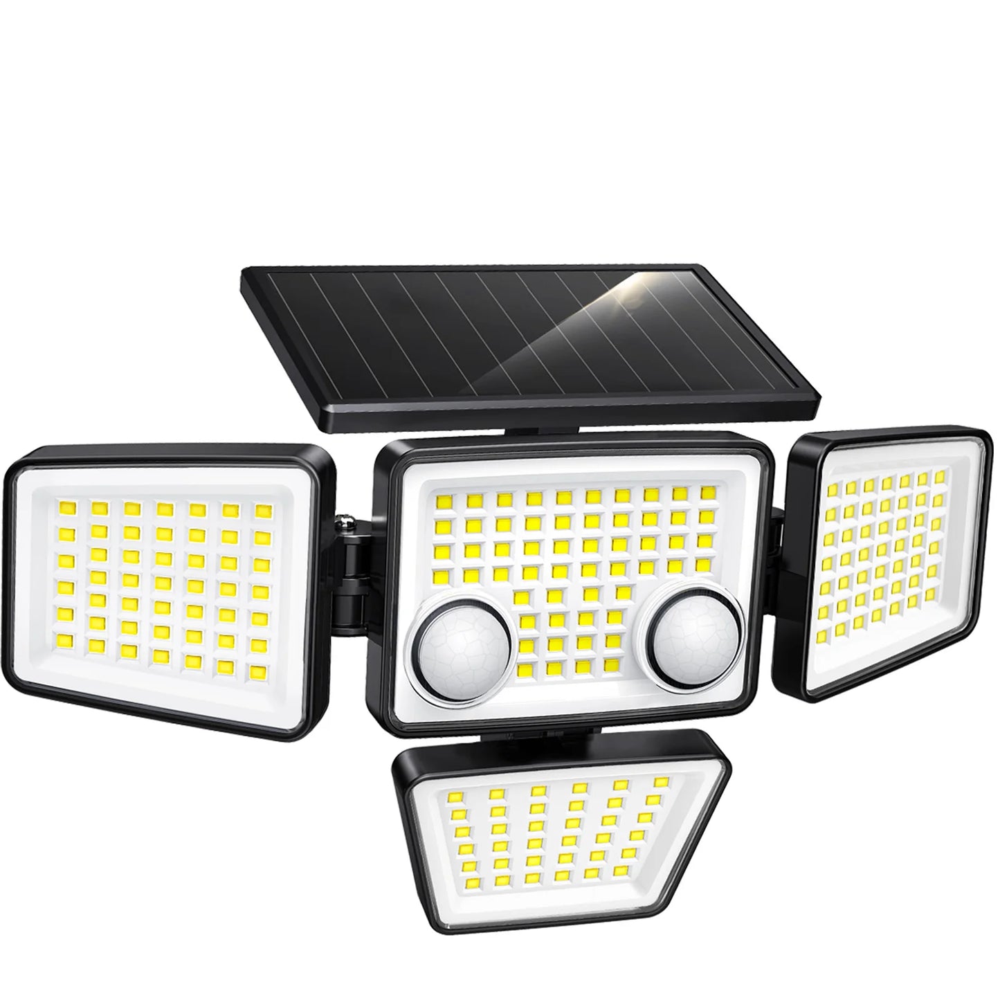 Solar Outdoor Lights - 3000LM LED Motion Sensor Lights Solar Flood Security Lights