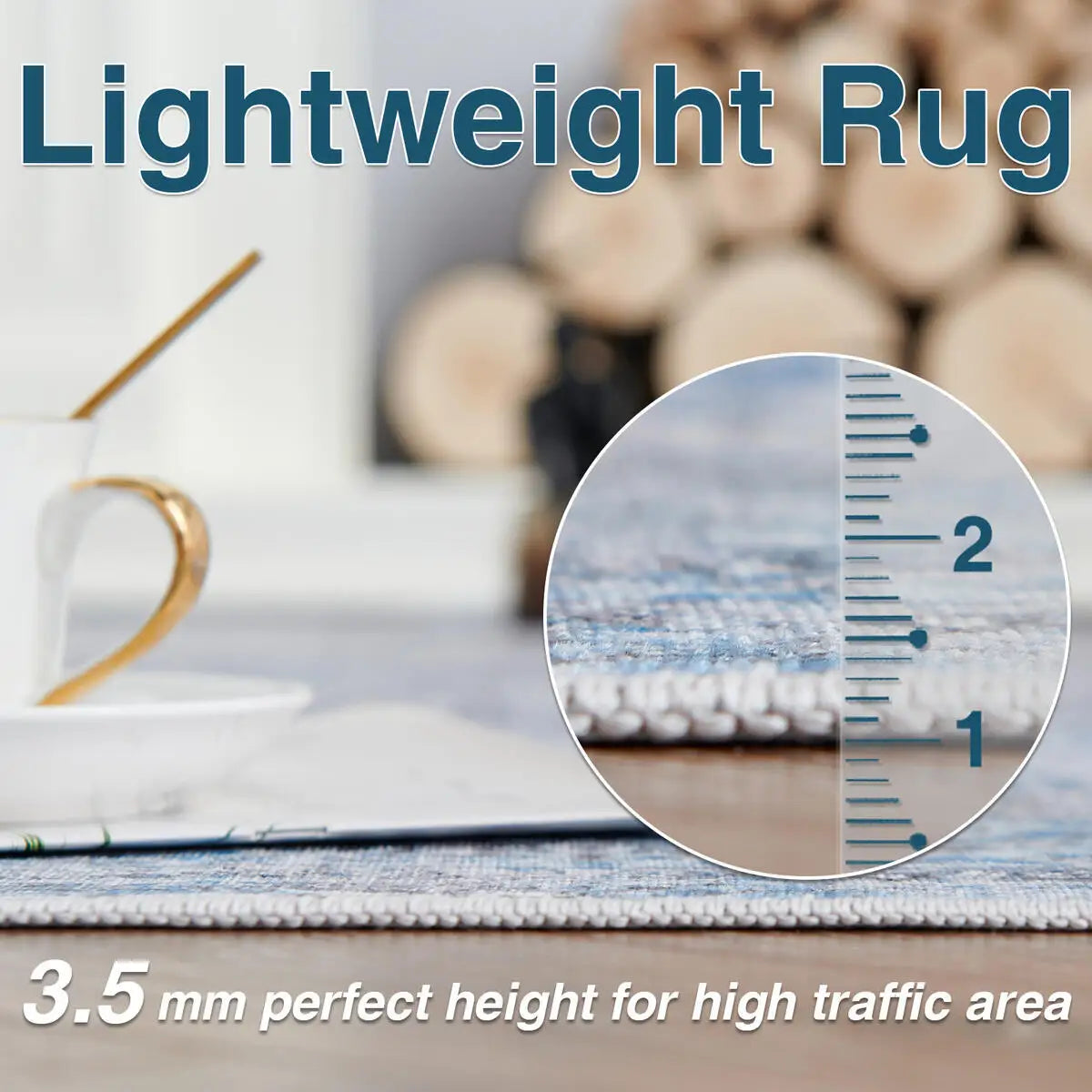 Washable Non-Slip Hallway Runner Rug