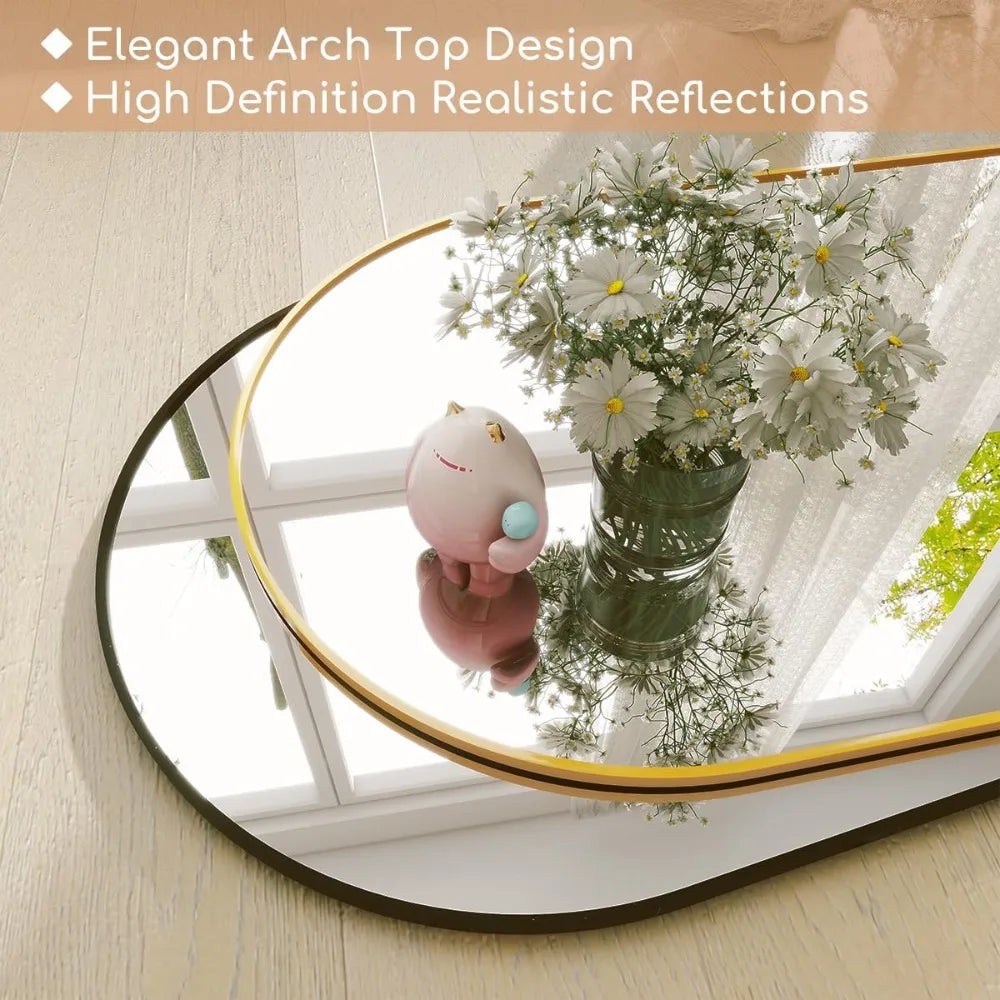 Modern Full Body Free Standing Wall Mirror