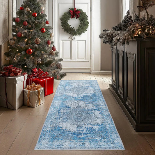 Washable Non-Slip Hallway Runner Rug