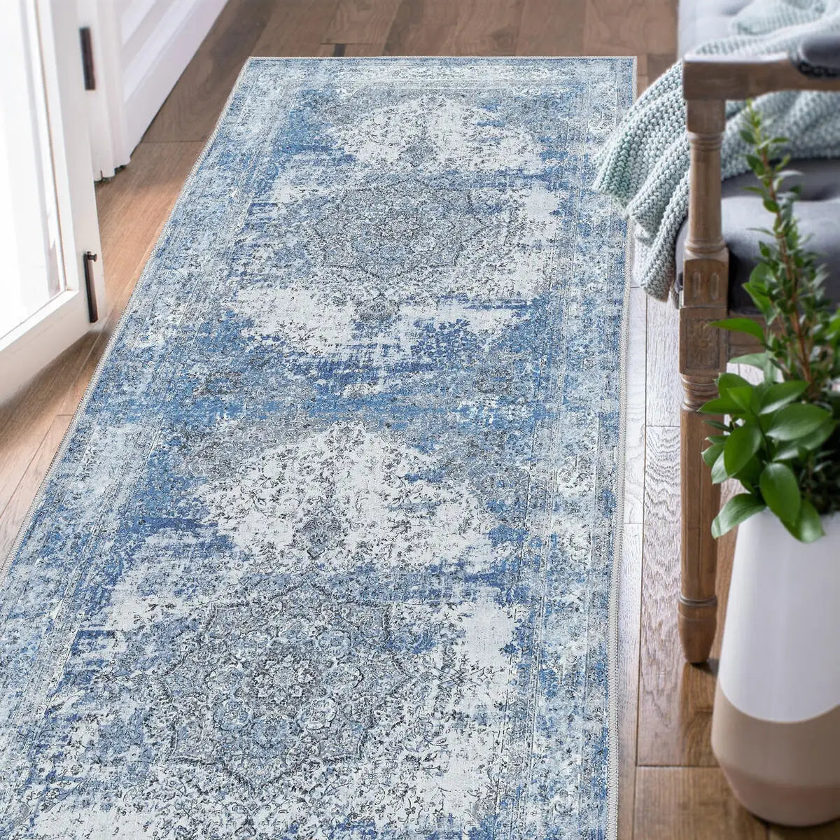 Washable Non-Slip Hallway Runner Rug