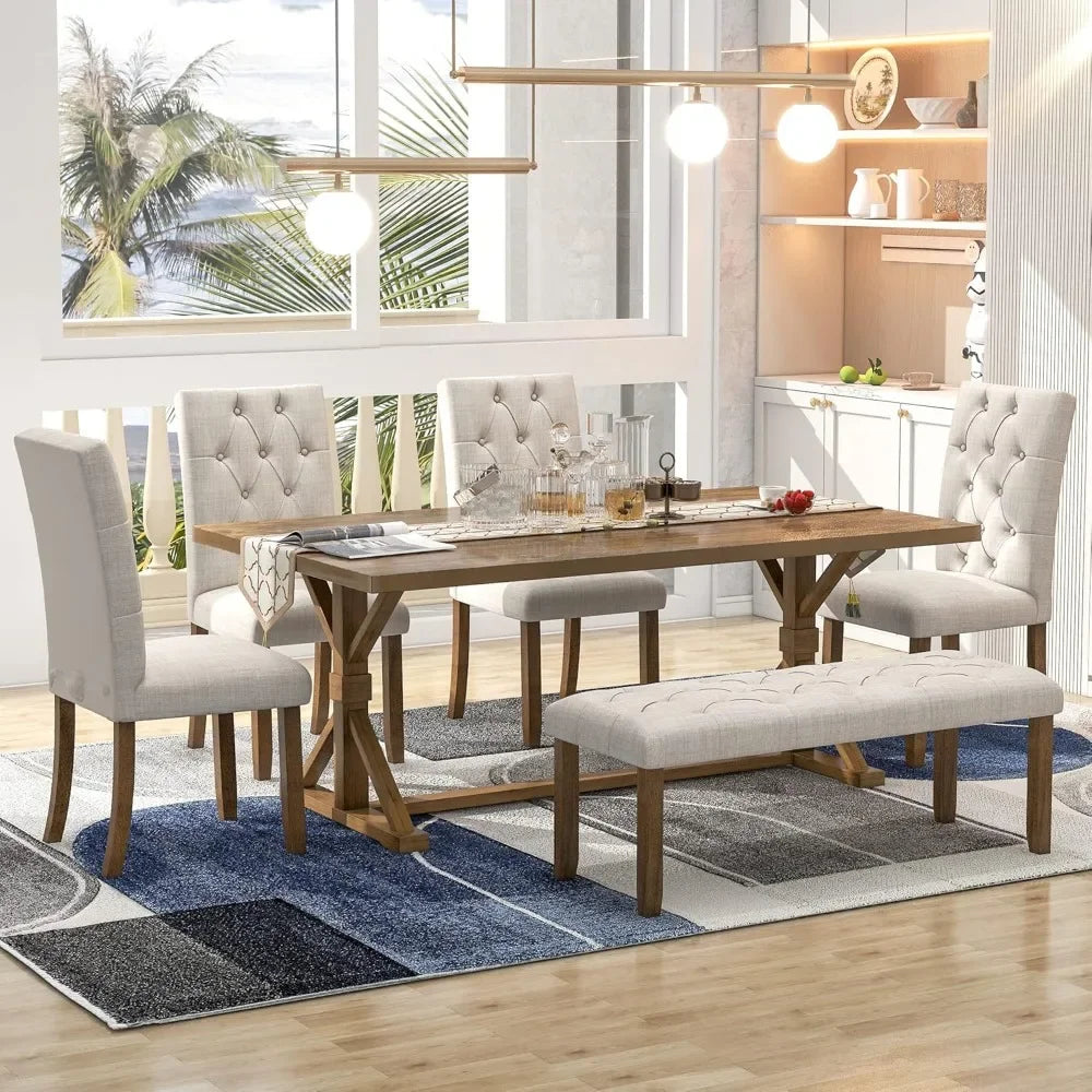 Dining Set with Bench