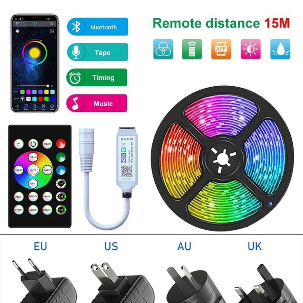 40m Bluetooth Led Strip Lights, Smart Led Lights APP Control