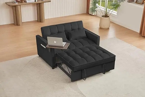 3-in-1 Folding Convertible Pullout Sofa Bed
