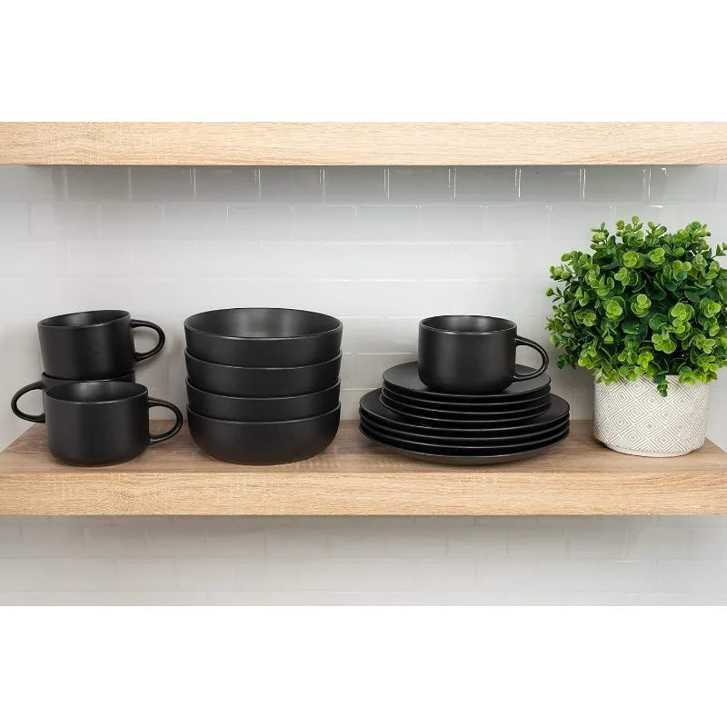 Matte Coupe Dinnerware Set