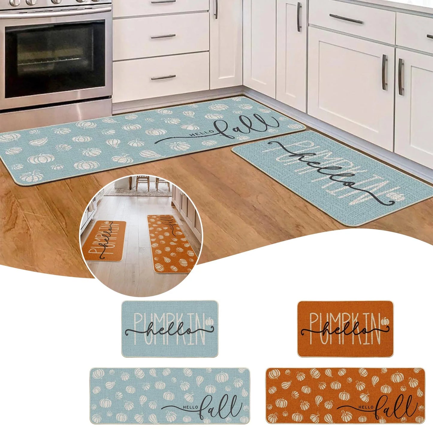Kitchen Floor Mat, Long Hallway Runner Rug