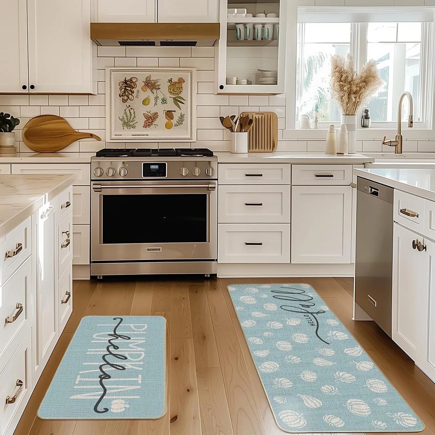 Kitchen Floor Mat, Long Hallway Runner Rug