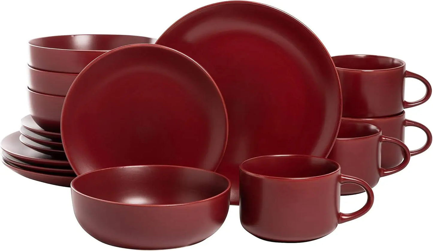 Matte Coupe Dinnerware Set