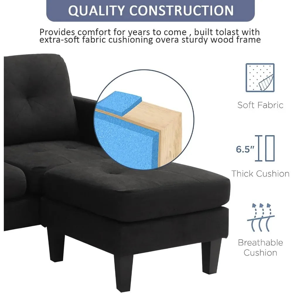 Convertible Sectional Sofa Couch