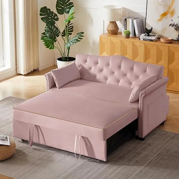 3-in-1 Folding Convertible Pullout Sofa Bed
