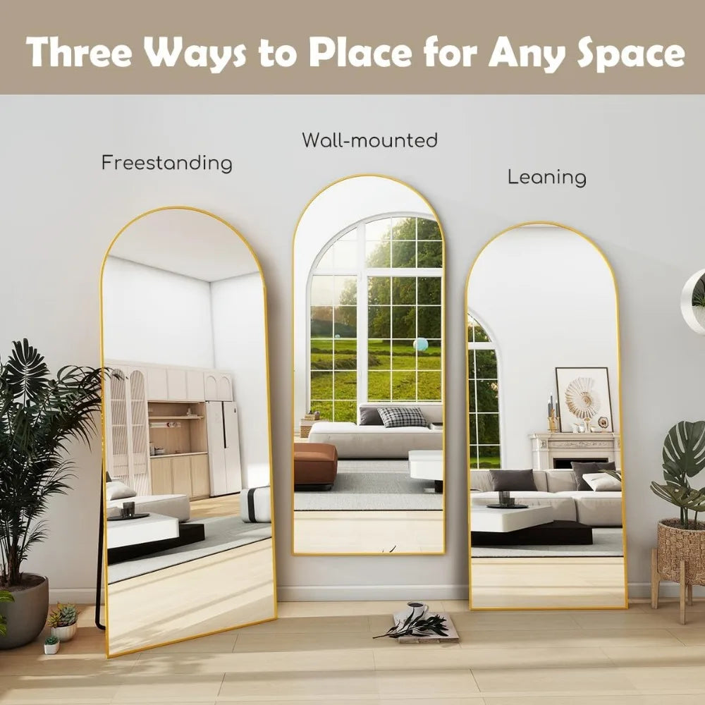 Modern Full Body Free Standing Wall Mirror