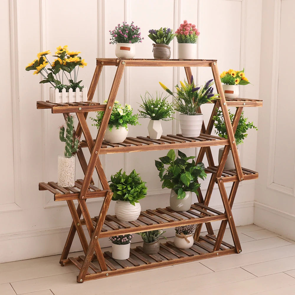 Multi-Tier Flower Stand, Large Plant Stand, Shelving