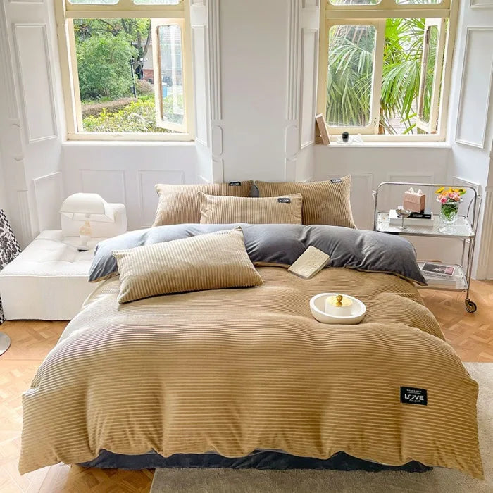 Duvet Cover, Winter Warm Bedding, Double Quilt Cover