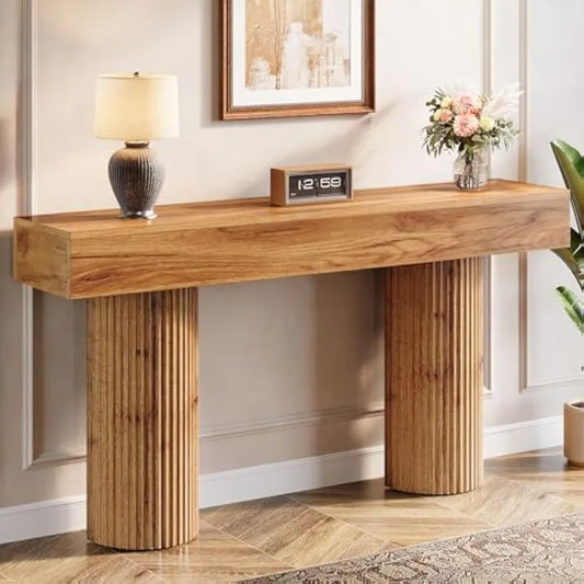 Long Wooden Console Table