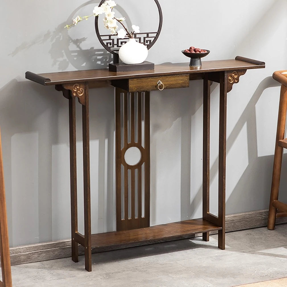 Chinese Style Console Table, Accent Table Entryway Wood