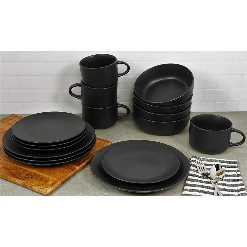 Matte Coupe Dinnerware Set