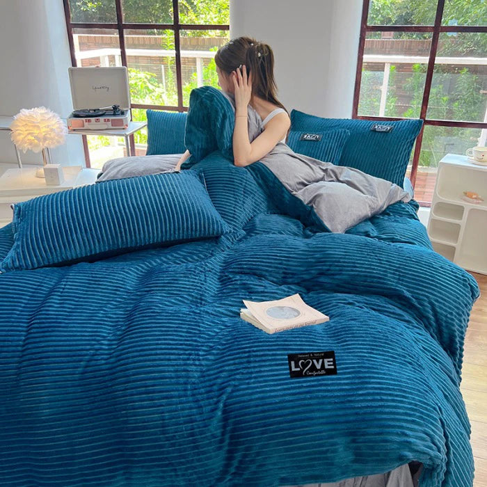 Duvet Cover, Winter Warm Bedding, Double Quilt Cover