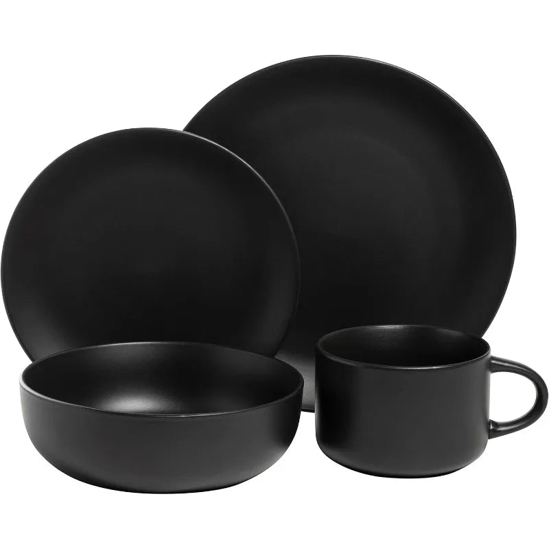 Matte Coupe Dinnerware Set