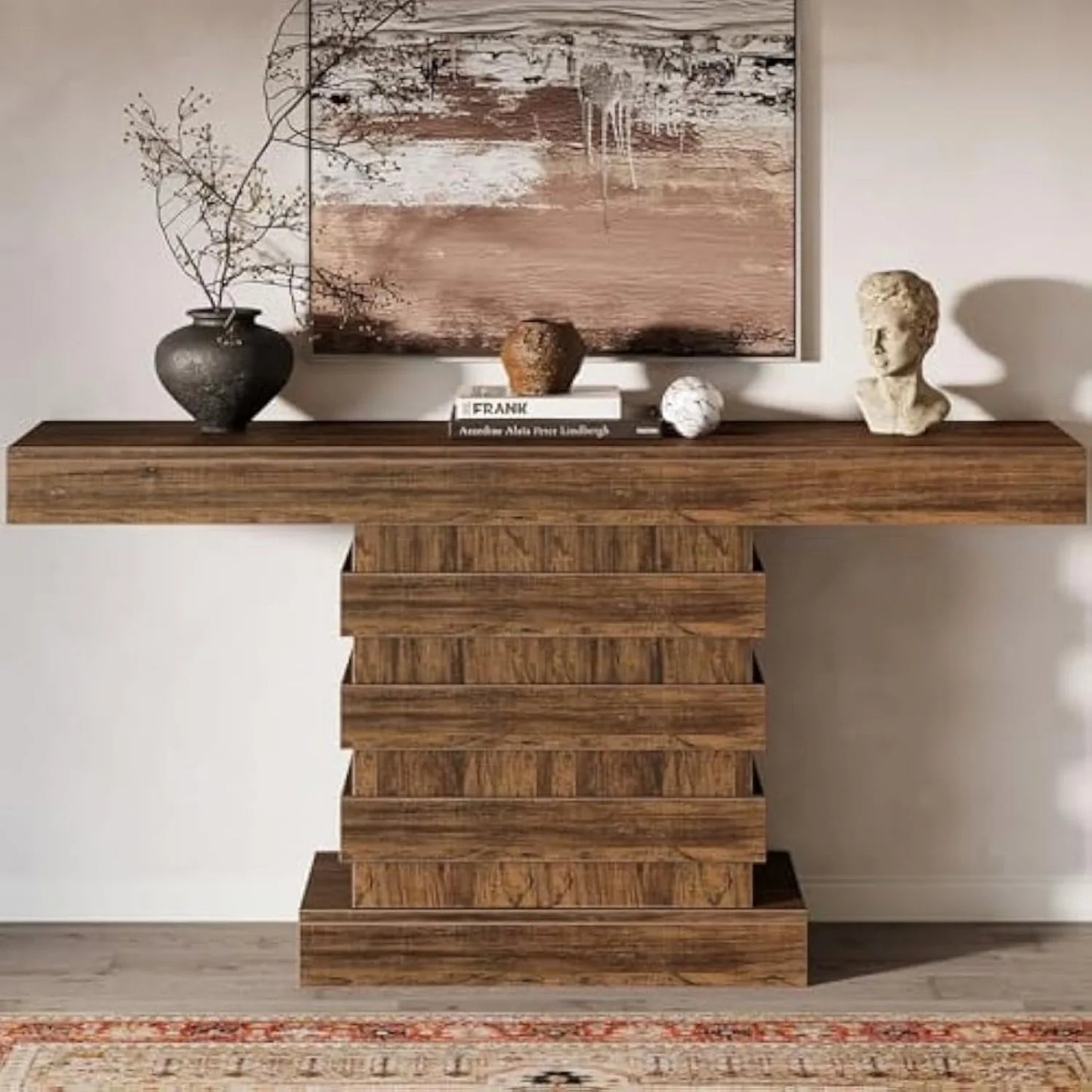 Farmhouse Console Table, Long Narrow Entryway/Foyer, Accent Table