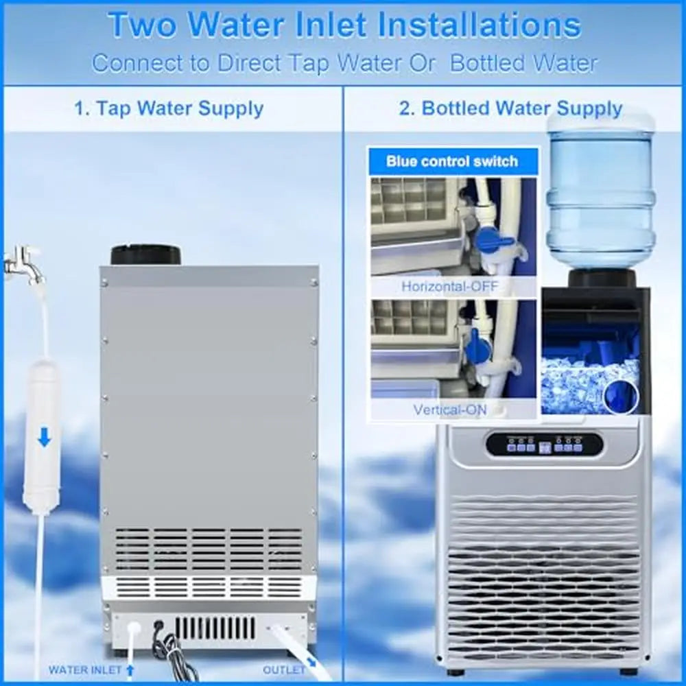 100Lbs Commercial Ice Maker Machine