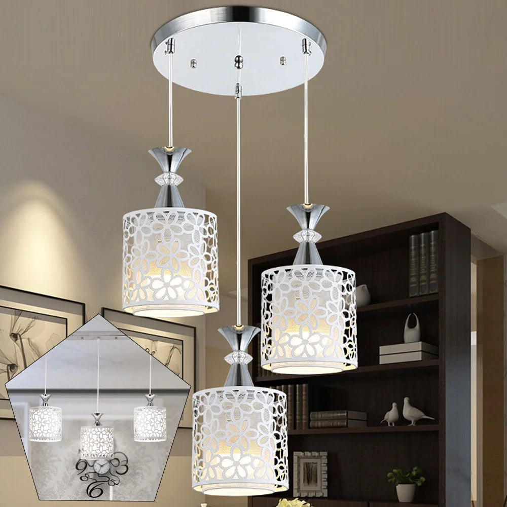 3 Light Petal Ceiling Lamp, Pendant Light