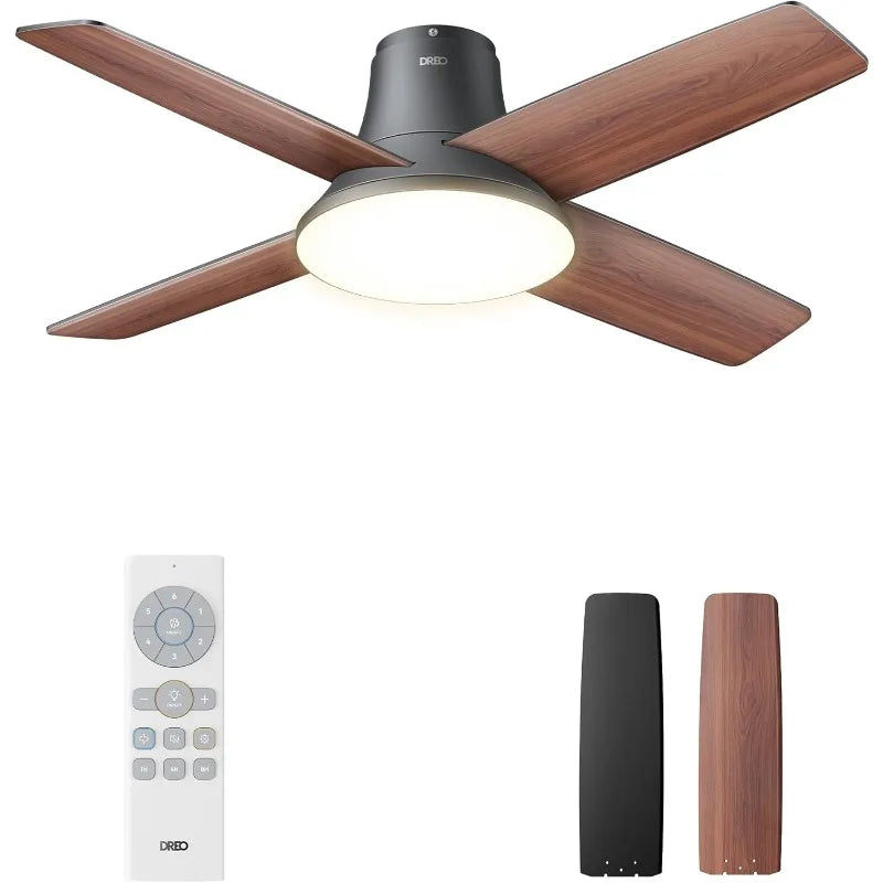 44 Inch Low Profile Ceiling Fan with Remote