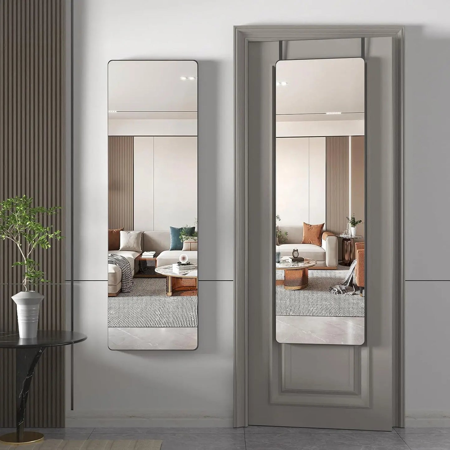 Modern Full Body Free Standing Wall Mirror