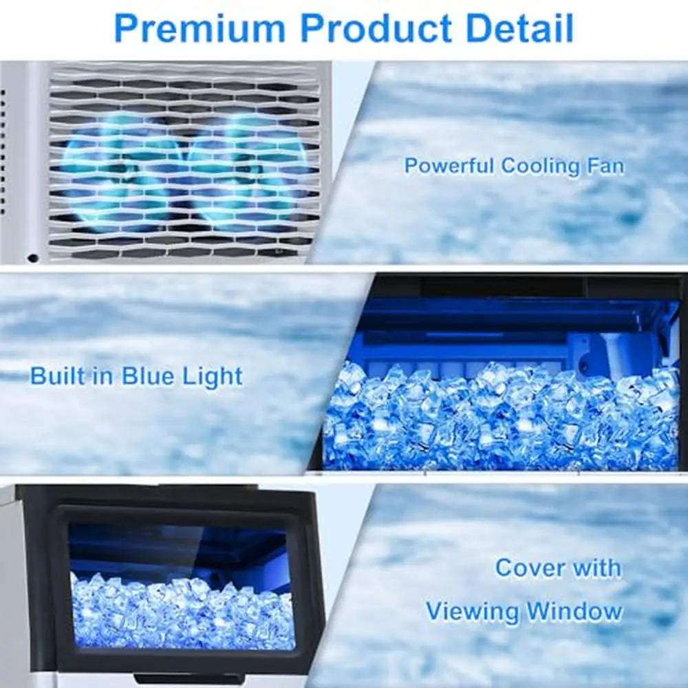 100Lbs Commercial Ice Maker Machine