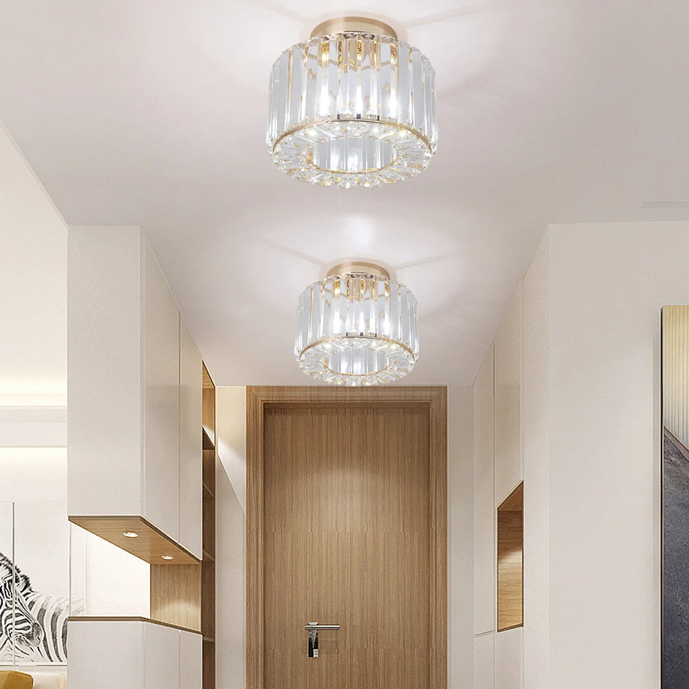 Modern Hanging Glass Pendant Light Fixture