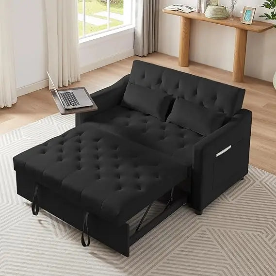 3-in-1 Folding Convertible Pullout Sofa Bed