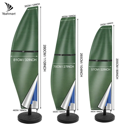 Banana Umbrella Cover, Oxford Fabric Waterproof, Garden Cantilever