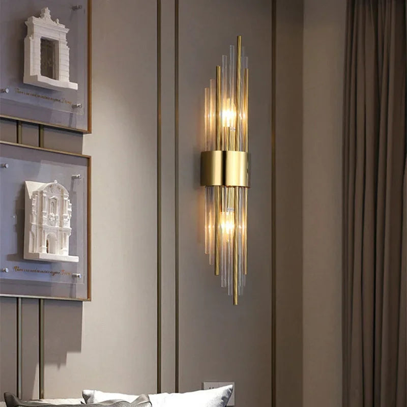 Luxury Modern LED Gold Wall Sconce