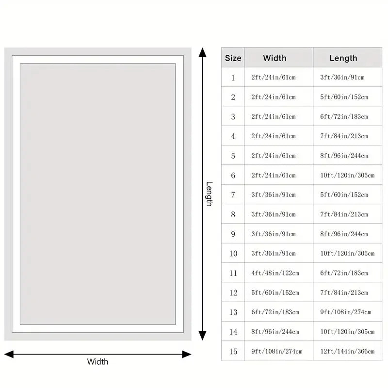 Washable Non-Slip Hallway Runner Rug