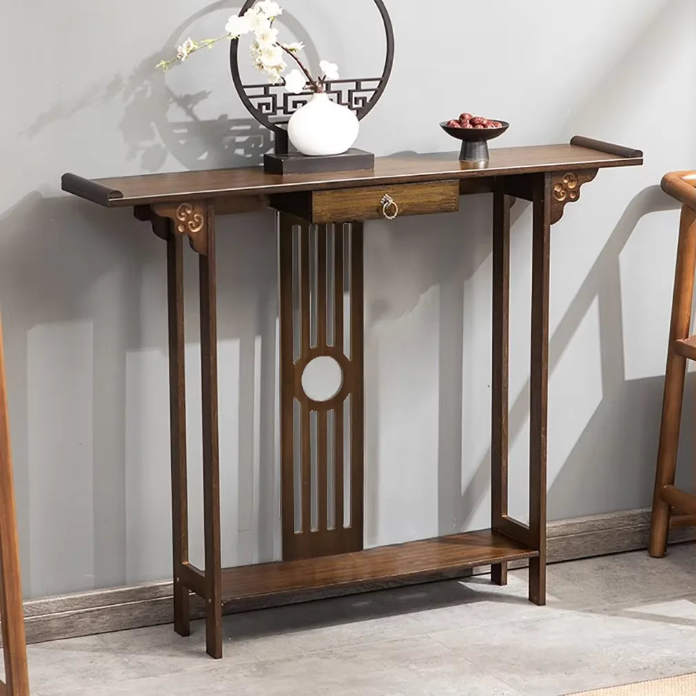 Chinese Style Console Table, Accent Table Entryway Wood