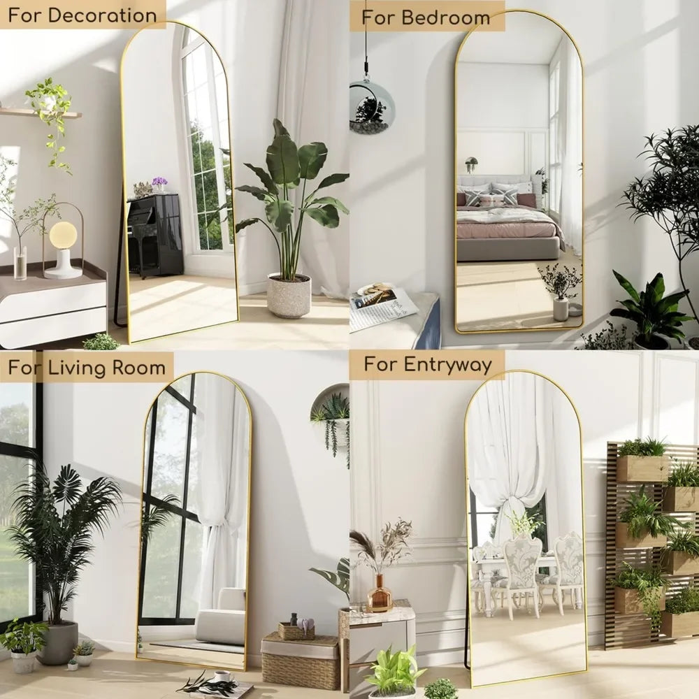 Modern Full Body Free Standing Wall Mirror