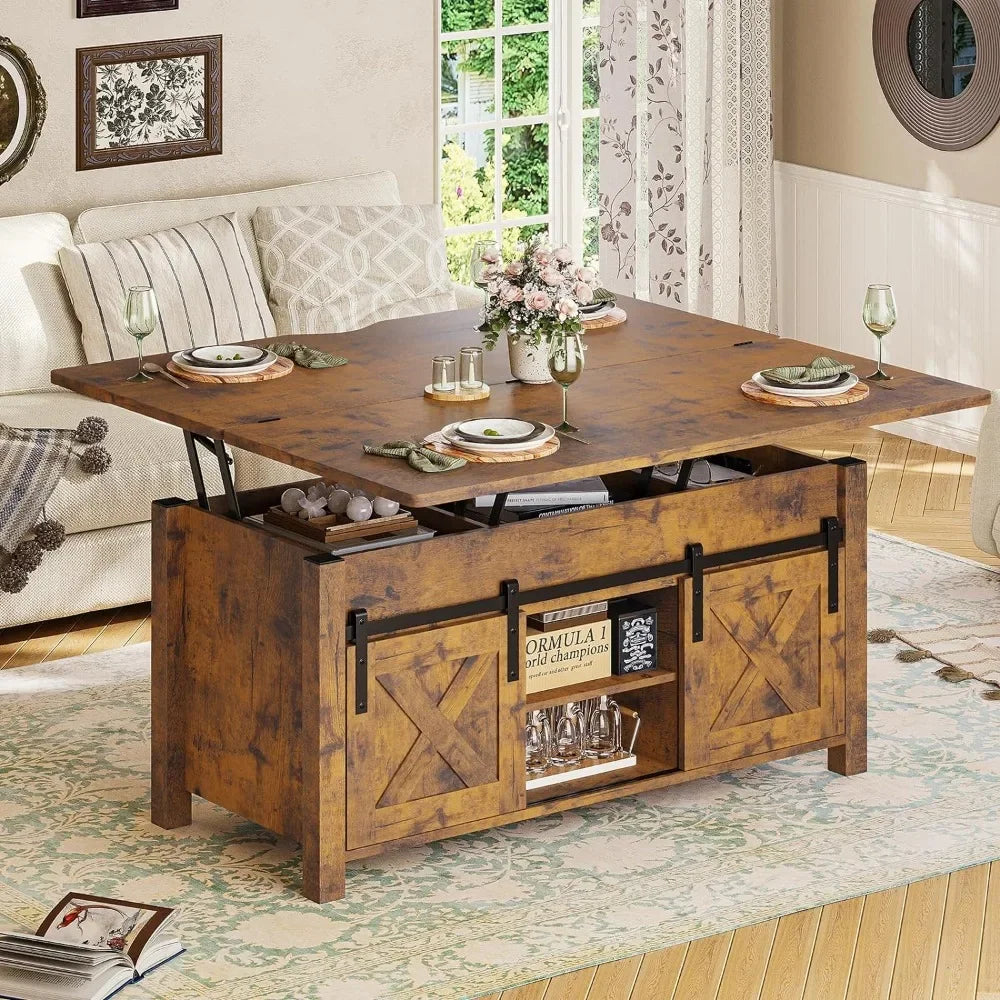 Lift Top Coffee Table with Storage