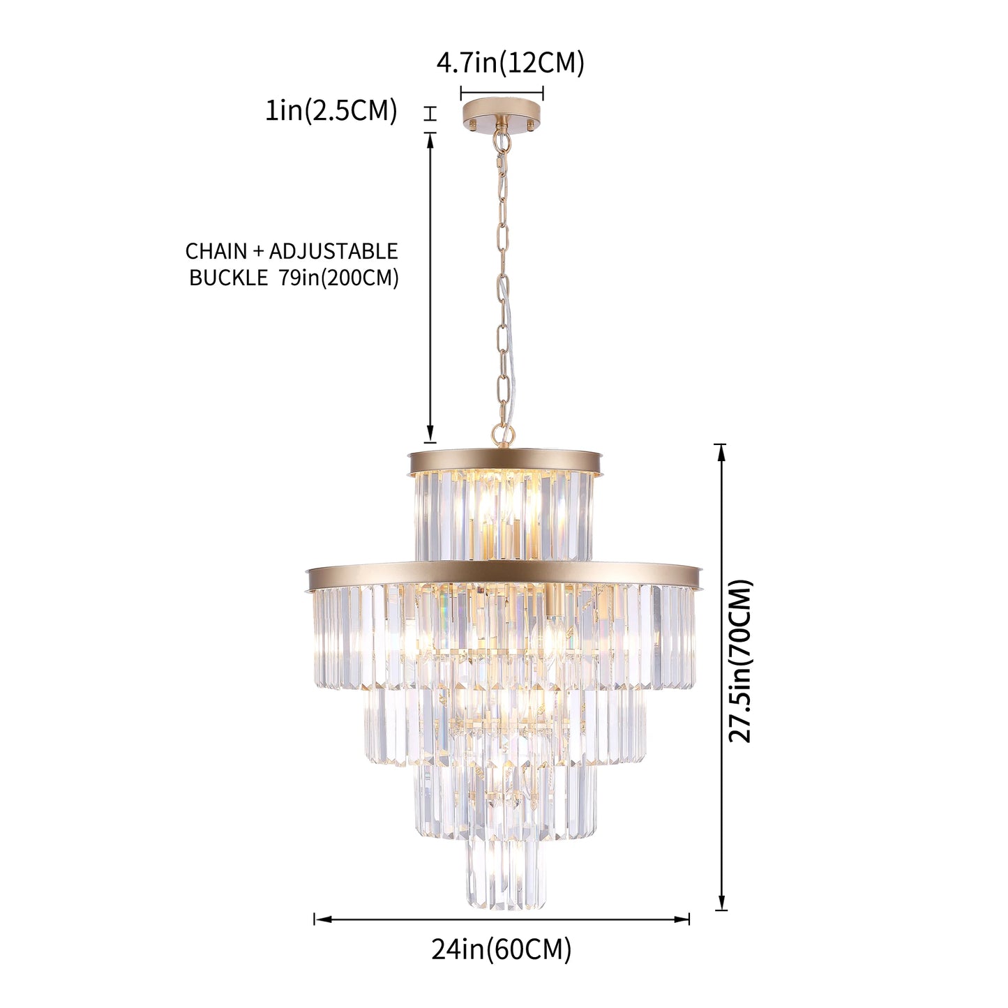 Hanging Pendant Light Fixture/ Chandelier