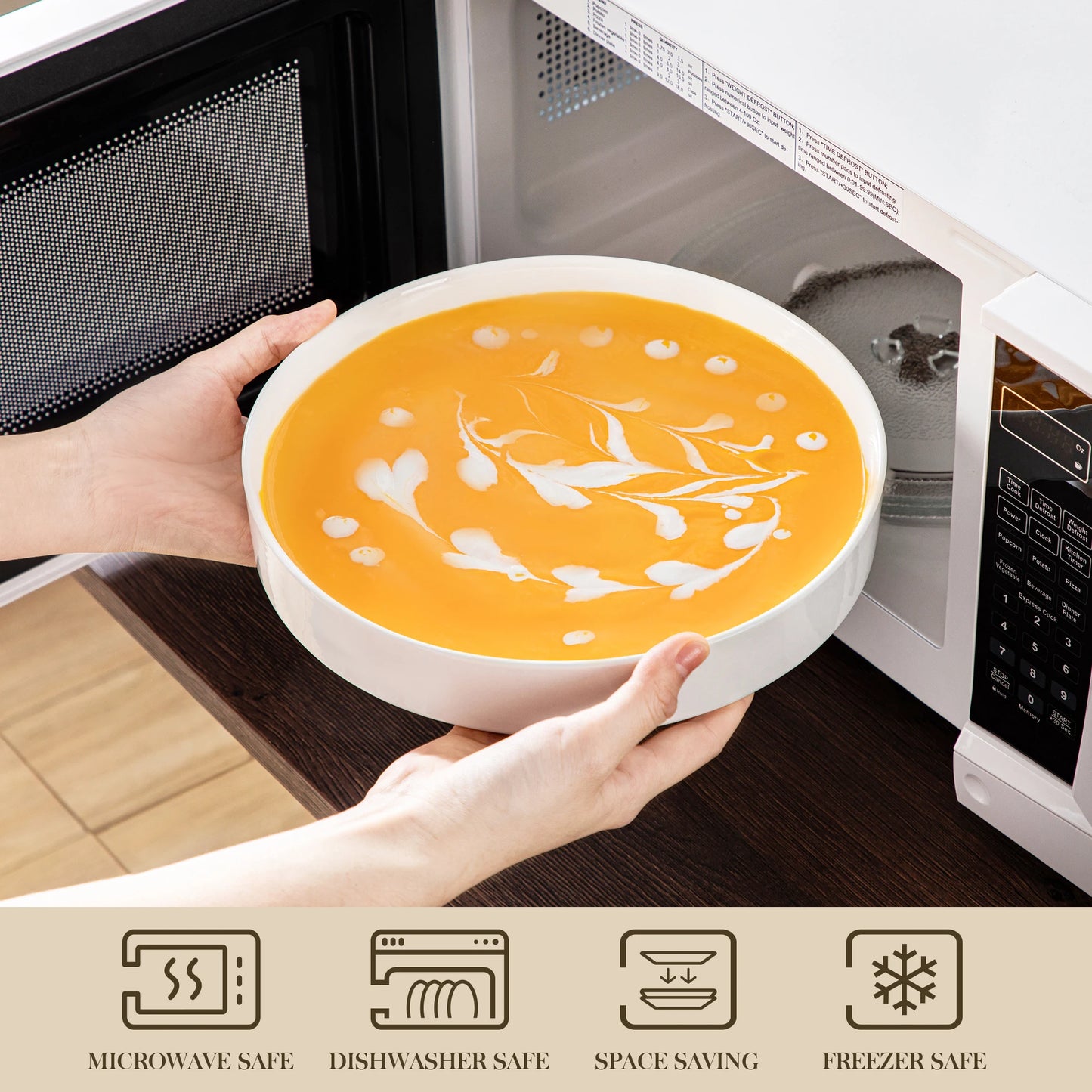 Dinnerware Plate Sets, 12, 16, 18, or 24 pcs