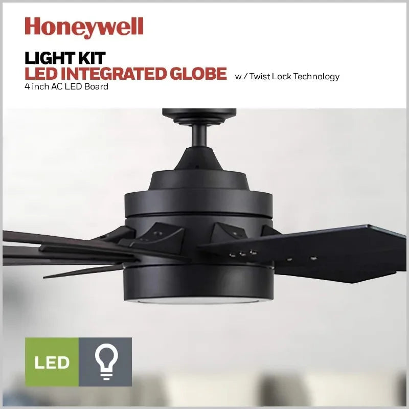 62 Inch LED Ceiling Fan With Remote