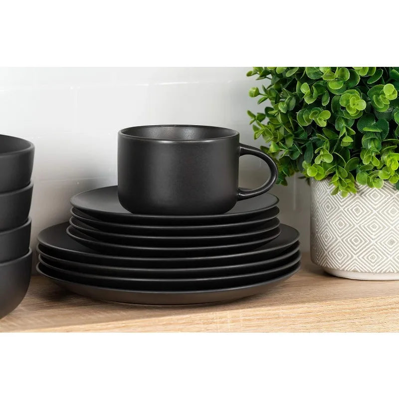 Matte Coupe Dinnerware Set