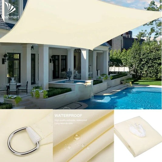 Waterproof Sun Shade Protection Sail Awning