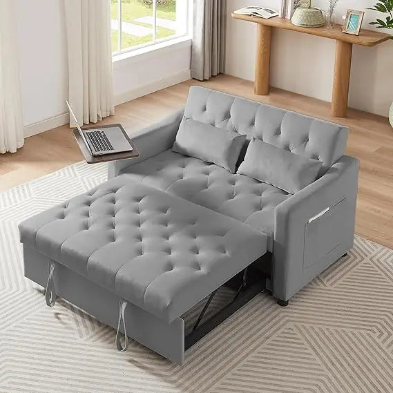 3-in-1 Folding Convertible Pullout Sofa Bed