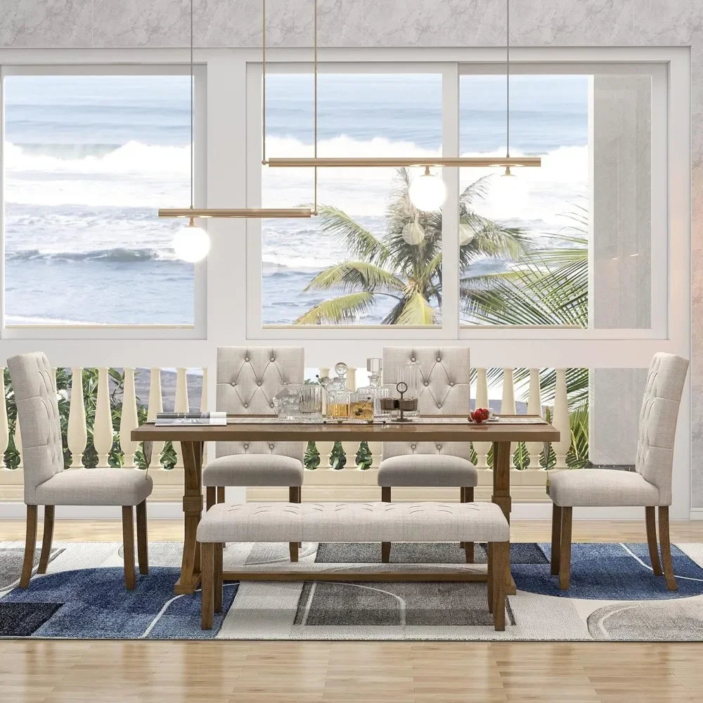 Dining Set with Bench