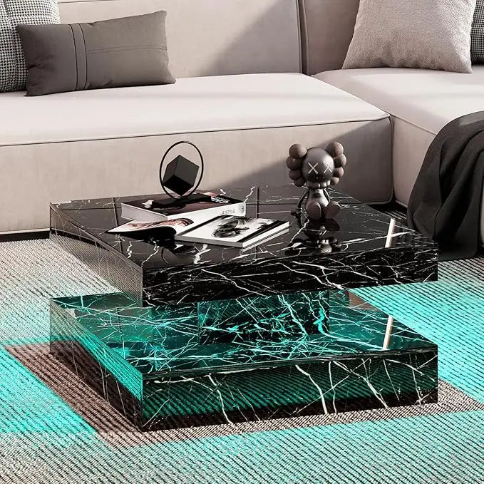 Marble LED Coffee Table