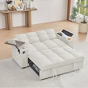 3-in-1 Folding Convertible Pullout Sofa Bed