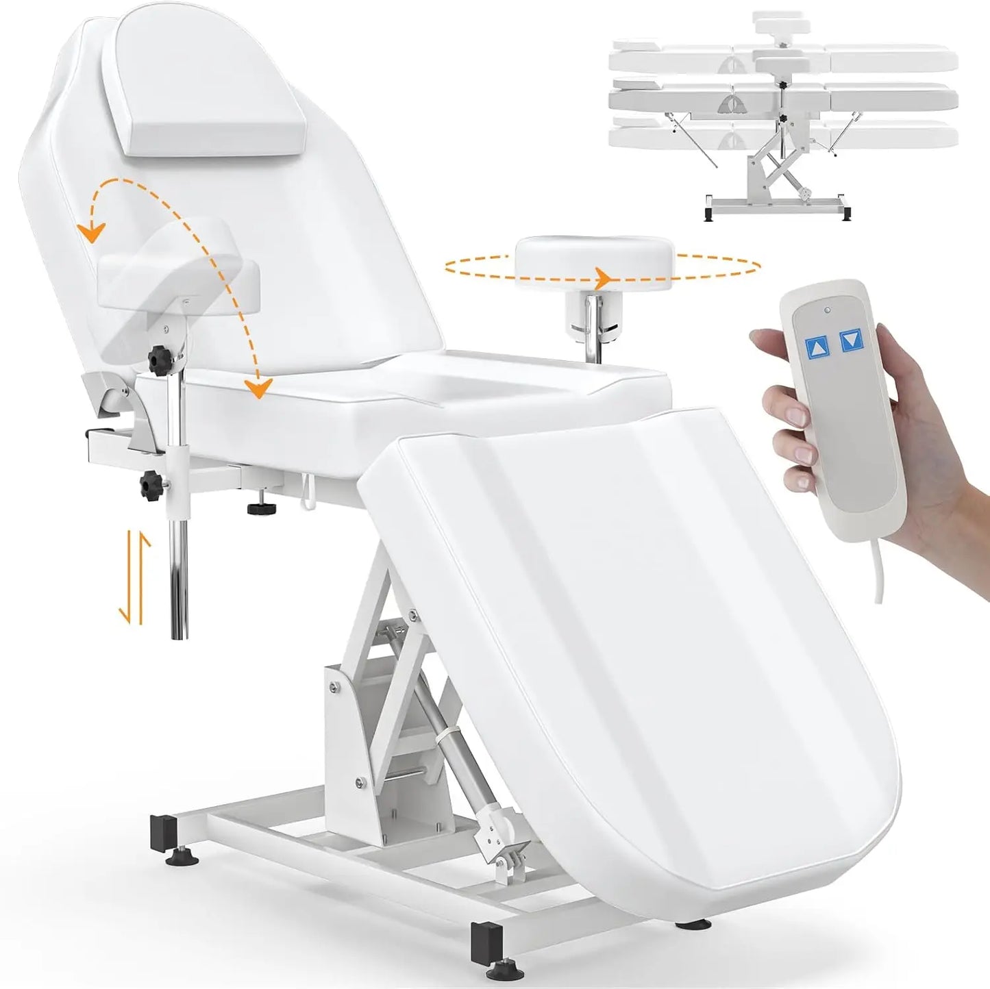 Motorized Professional Electronic Adjustable Spa Bed, Electric Medical Chair